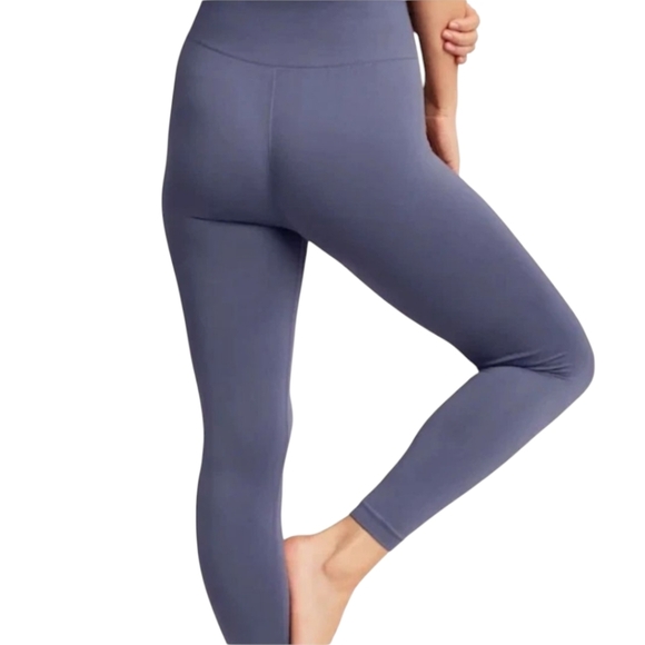 Knix Good to Go Seamless Leggings Twilight Navy Stretch High Waisted Women Med - Picture 2 of 8